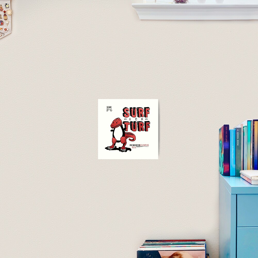 Surf and Turf Art Print