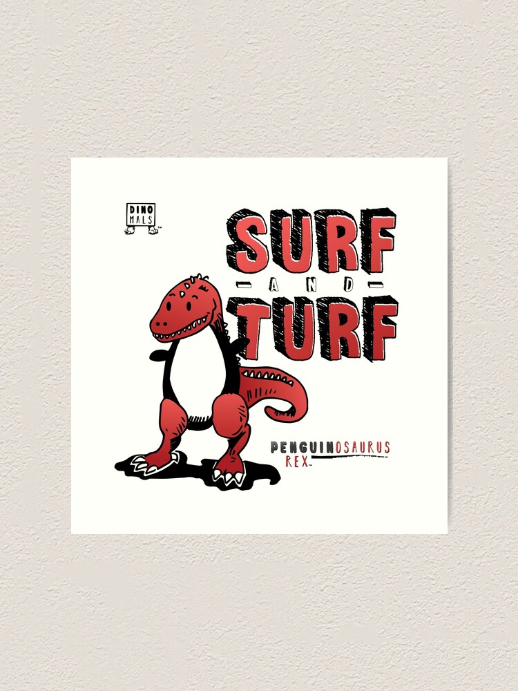 Alternate view of Surf and Turf Art Print