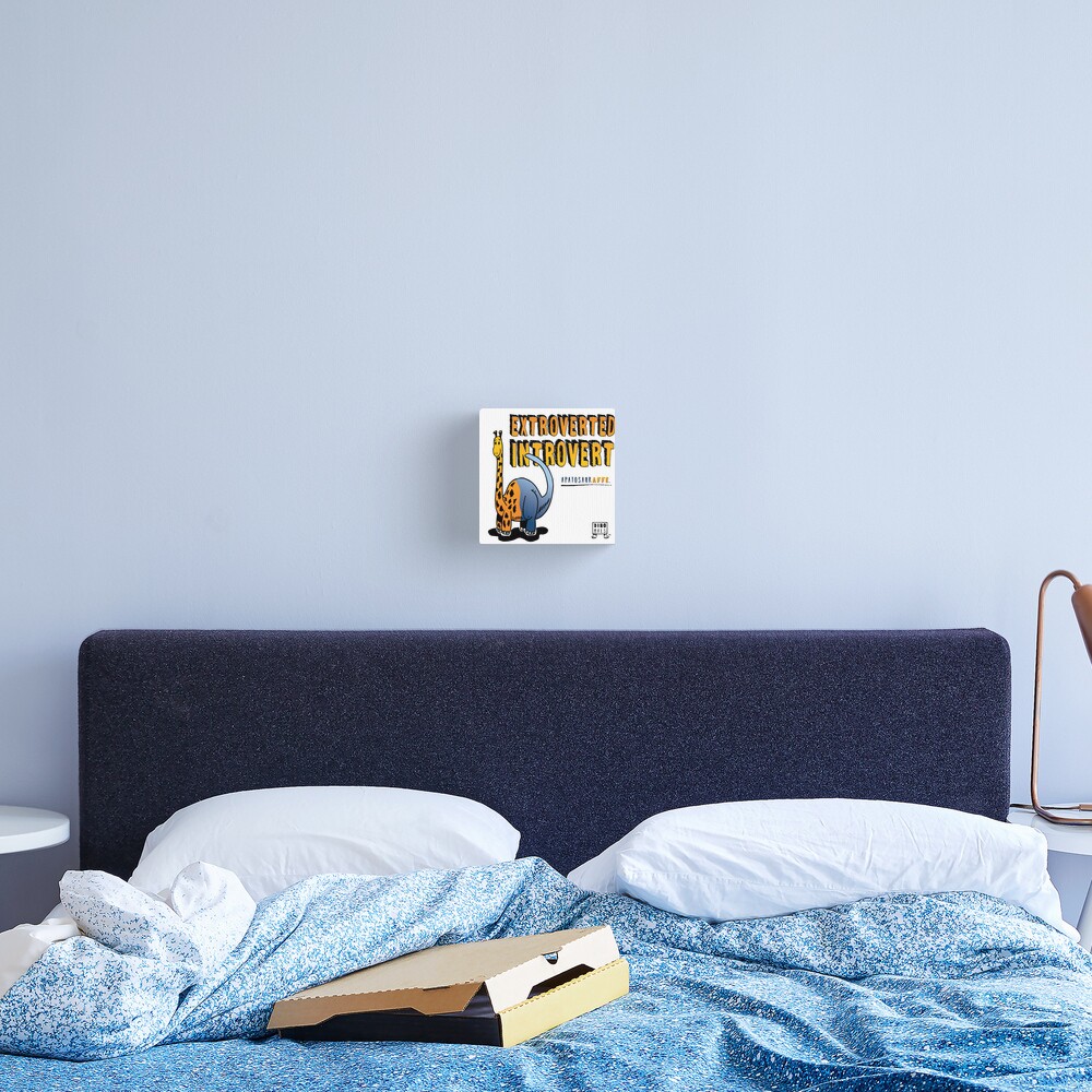 Extroverted Introvert Canvas Print