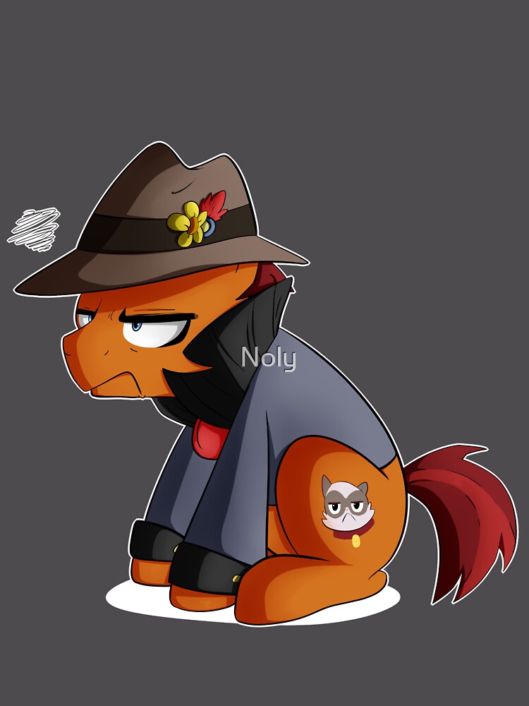 Thumbnail 6 von 6, Premium Oversized Pullover, Grumpy Colt is Grumpy designt und verkauft von Noly.