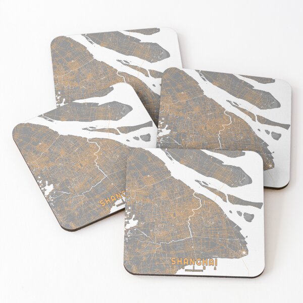 Item preview, Shanghai City Map of China - Bauhaus designed and sold by deMAP.