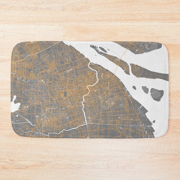 Item preview, Shanghai City Map of China - Bauhaus designed and sold by deMAP.