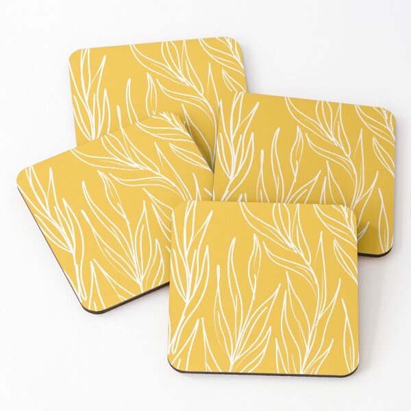 Item preview, Mustard Leaves Pattern designed and sold by MaiZephyr.