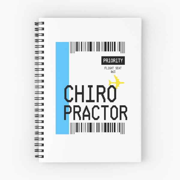 Item preview, PLANE TICKET POCKET DESIGN CHIROPRACTOR designed and sold by aydapadi.