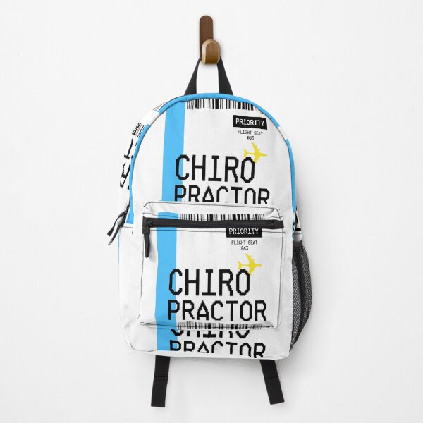 Item preview, PLANE TICKET POCKET DESIGN CHIROPRACTOR designed and sold by aydapadi.
