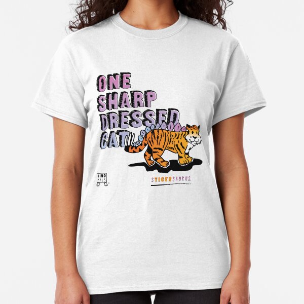 One Sharp Dressed Cat Classic T-Shirt