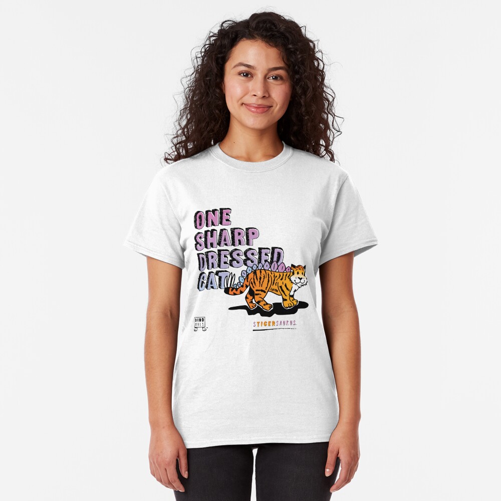 One Sharp Dressed Cat Classic T-Shirt