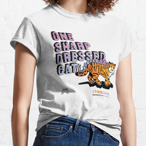 One Sharp Dressed Cat Classic T-Shirt