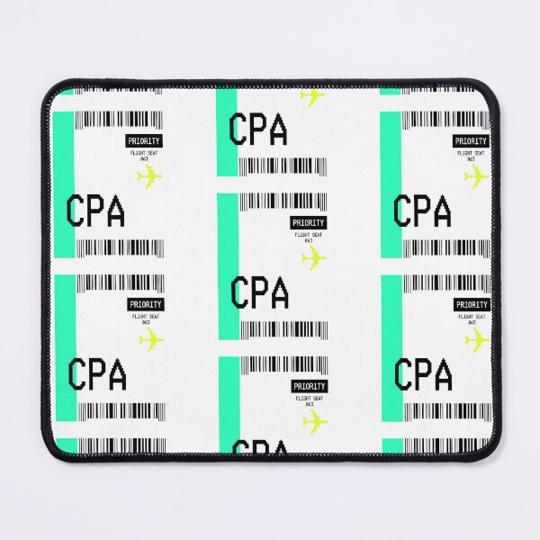 Item preview, PLANE TICKET POCKET DESIGN CPA ACCOUNTANT designed and sold by aydapadi.