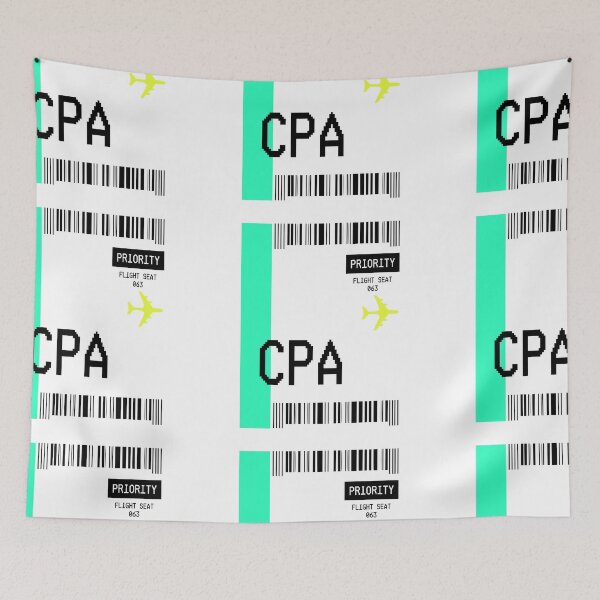 Item preview, PLANE TICKET POCKET DESIGN CPA ACCOUNTANT designed and sold by aydapadi.