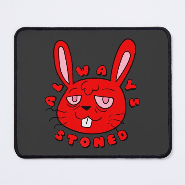 Item preview, ALWAYS STONED High Bunny Red designed and sold by everything4eva.