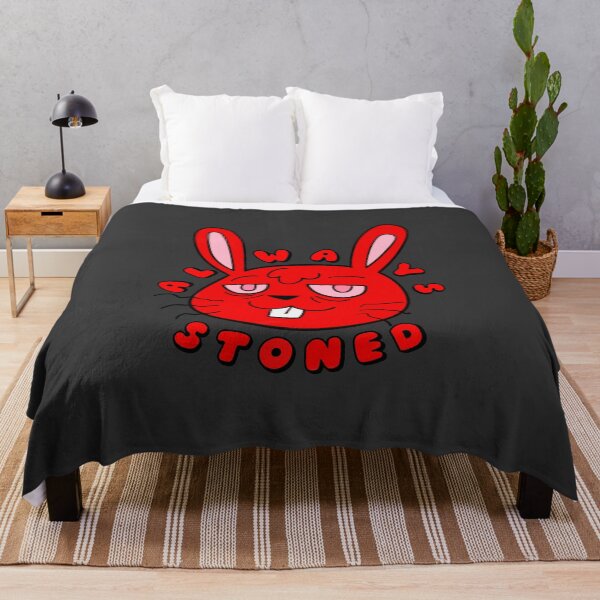 Item preview, ALWAYS STONED High Bunny Red designed and sold by everything4eva.