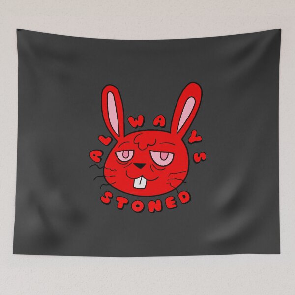 Item preview, ALWAYS STONED High Bunny Red designed and sold by everything4eva.