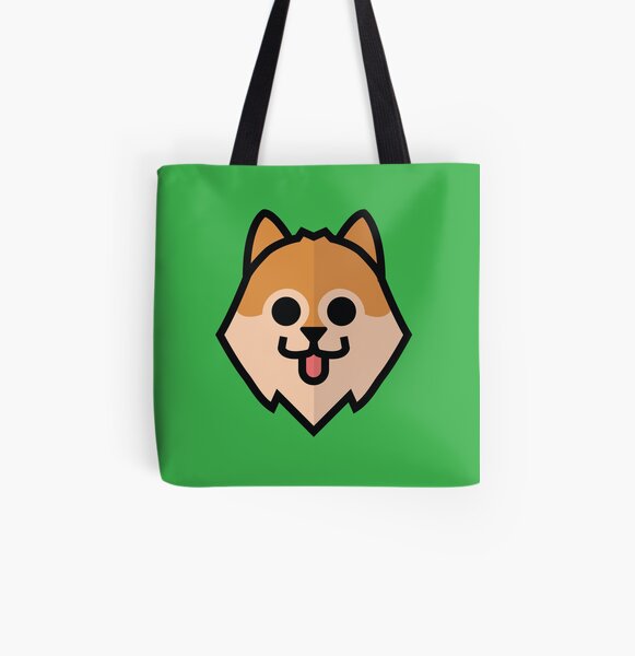 Pomeranian All Over Print Tote Bag