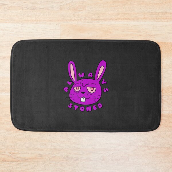 Item preview, ALWAYS STONED High Bunny Purple designed and sold by everything4eva.