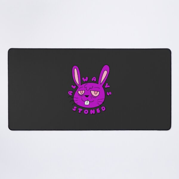Item preview, ALWAYS STONED High Bunny Purple designed and sold by everything4eva.