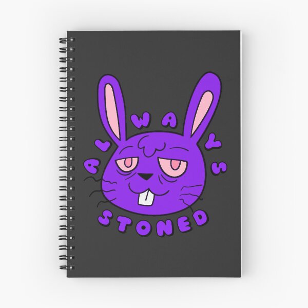 Item preview, ALWAYS STONED High Bunny Purple designed and sold by everything4eva.