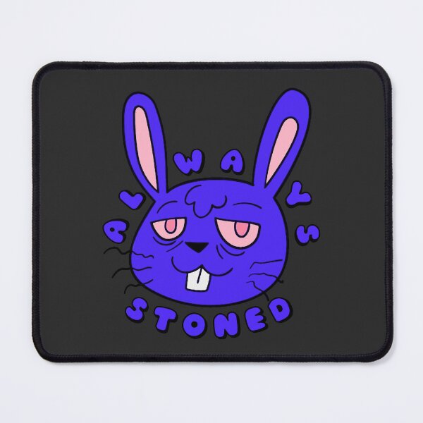 Item preview, ALWAYS STONED High Bunny Blue designed and sold by everything4eva.