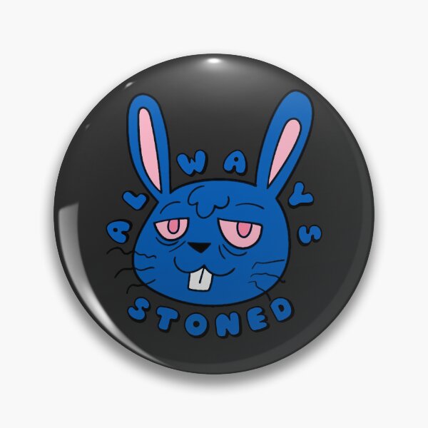 Item preview, ALWAYS STONED High Bunny Blue designed and sold by everything4eva.