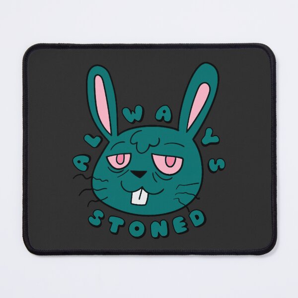 Item preview, ALWAYS STONED High Bunny Teal designed and sold by everything4eva.