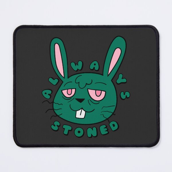 Item preview, ALWAYS STONED High Bunny Green designed and sold by everything4eva.