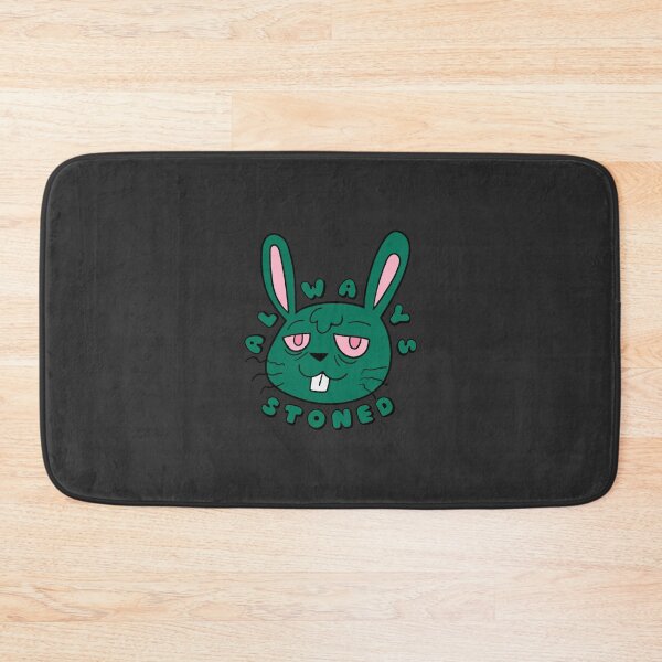 Item preview, ALWAYS STONED High Bunny Green designed and sold by everything4eva.