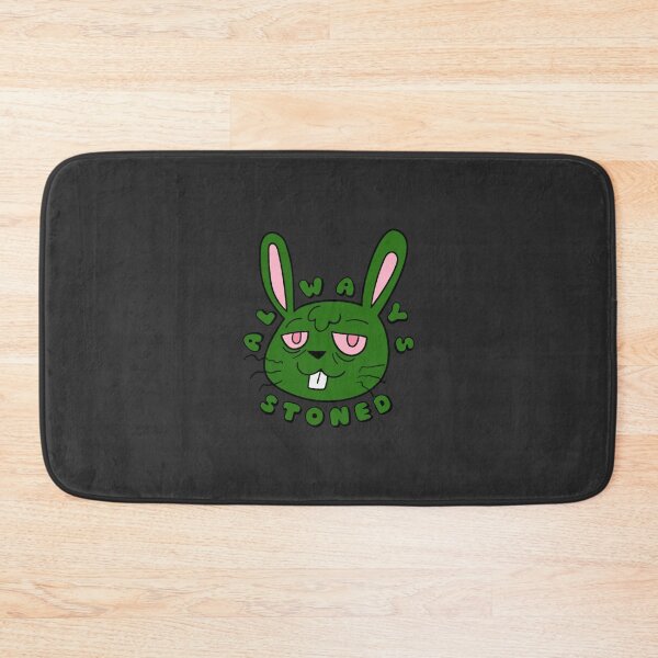 Item preview, ALWAYS STONED High Bunny Green designed and sold by everything4eva.