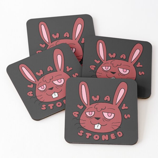Item preview, ALWAYS STONED High Bunny Red designed and sold by everything4eva.
