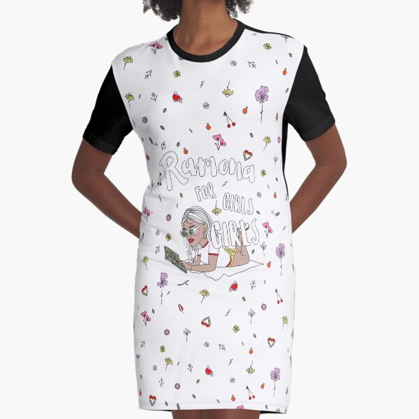For Girls, By Girls Graphic T-Shirt Dress
