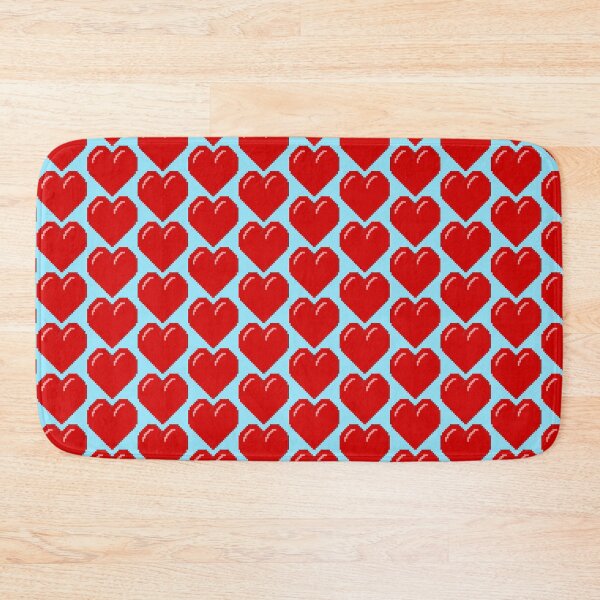 Item preview, 8 Bit Heart, Retro Pixel Art designed and sold by CupOfJoeInc.