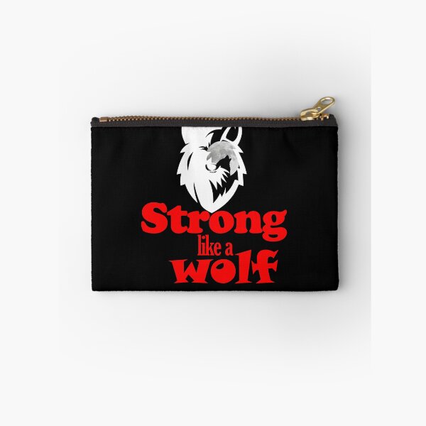 Item preview, Be strong like the night wolf funny cool quotes  designed and sold by Bizish.