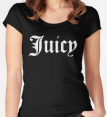 Saftig Tailliertes Rundhals-Shirt