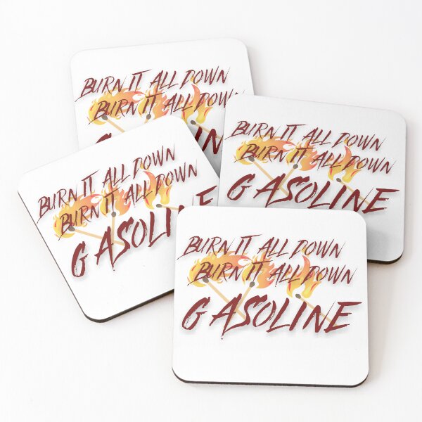 Item preview, Gasoline, burn it all down designed and sold by Alan Bragalini.
