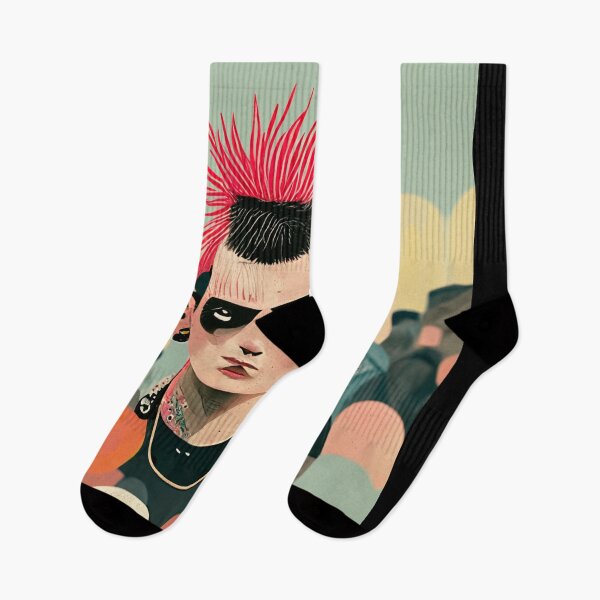 Item preview, Punk Portrait designed and sold by deificusArt.
