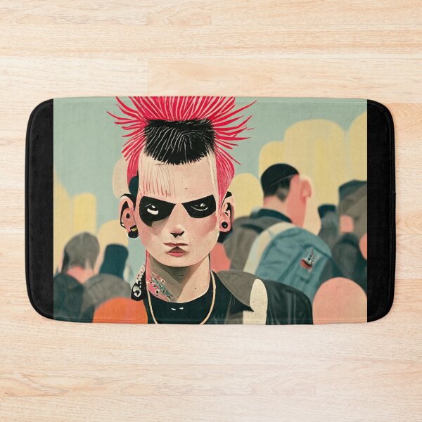 Item preview, Punk Portrait designed and sold by deificusArt.