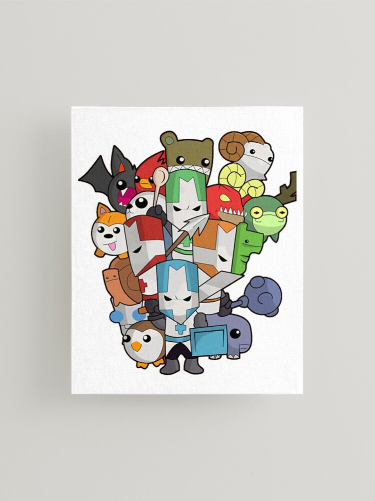 Castle Crasher Game Of The Year Art Board Print for Sale by brocissialahan
