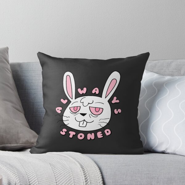 Item preview, ALWAYS STONED High Bunny White Pink designed and sold by everything4eva.
