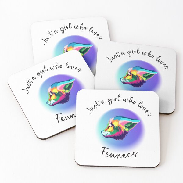 Aperçu de l'œuvre JUSTE UNE FILLE QUI AIME LES FENNECS créée et vendue par KatisDesign.