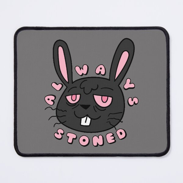 Item preview, ALWAYS STONED High Bunny Black Pink designed and sold by everything4eva.