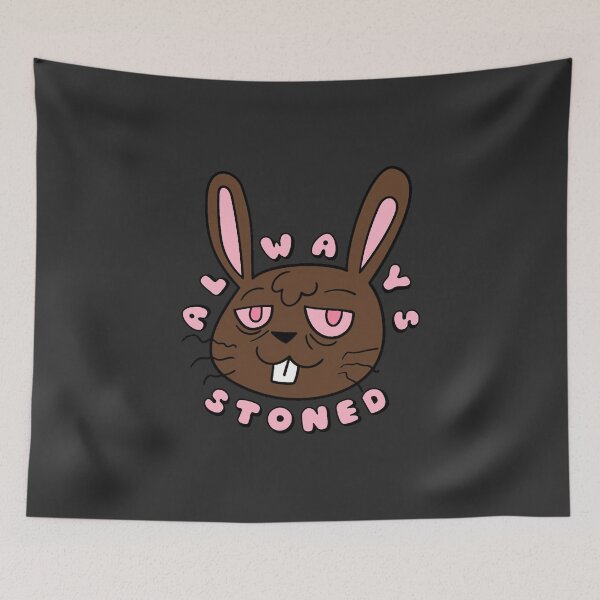 Item preview, ALWAYS STONED High Bunny Brown designed and sold by everything4eva.