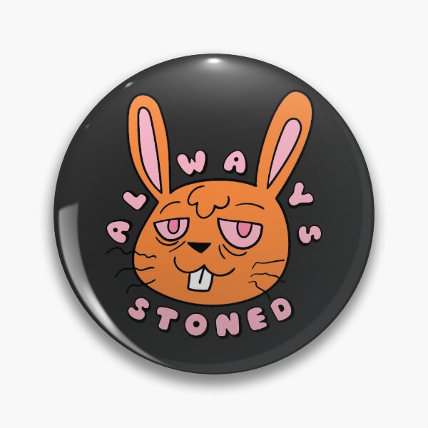 Item preview, ALWAYS STONED High Bunny Orange designed and sold by everything4eva.