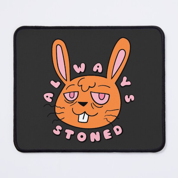 Item preview, ALWAYS STONED High Bunny Orange designed and sold by everything4eva.