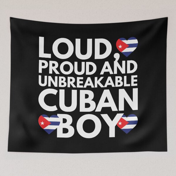 Item preview, I am Cuban Boy Loud, Proud and Unbreakable designed and sold by HelloFromAja.
