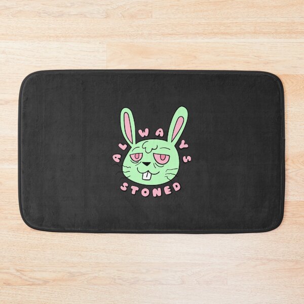 Item preview, ALWAYS STONED High Bunny Pastel Green designed and sold by everything4eva.