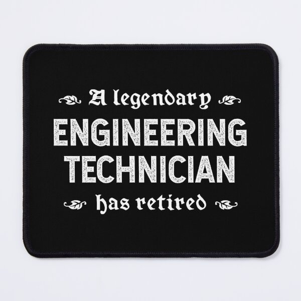 Item preview, A Legendary Engineering Technician Has Retired designed and sold by TimespunThreads.
