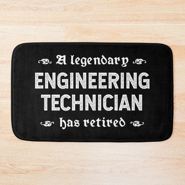 Item preview, A Legendary Engineering Technician Has Retired designed and sold by TimespunThreads.