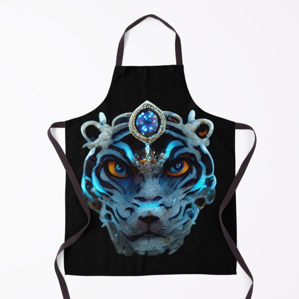 Item preview, Gfab Bfab Gen Ai FFab Surreal Trends Majestic Siberian Tiger with Jewels Design/Art designed and sold by Surrealtrends.