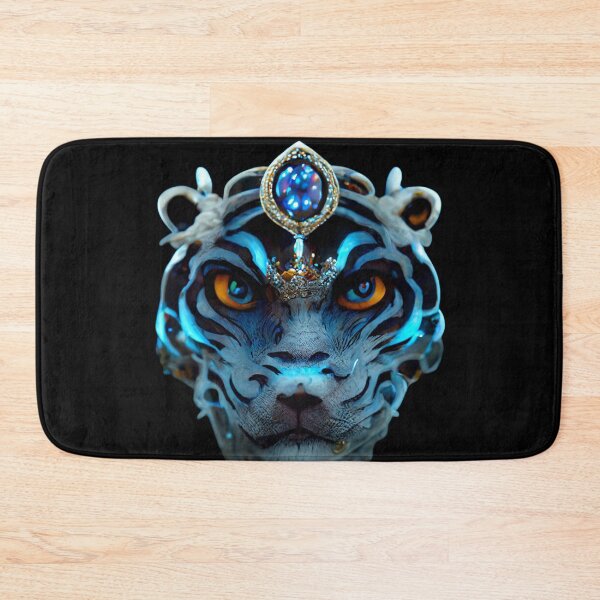 Item preview, Gfab Bfab Gen Ai FFab Surreal Trends Majestic Siberian Tiger with Jewels Design/Art designed and sold by Surrealtrends.
