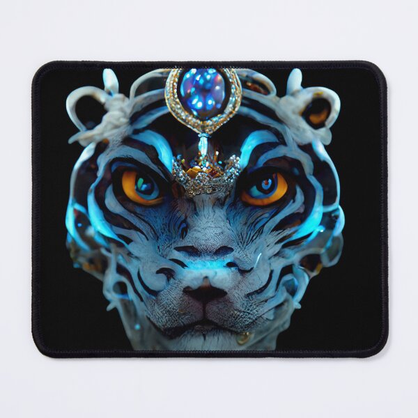 Item preview, Gfab Bfab Gen Ai FFab Surreal Trends Majestic Siberian Tiger with Jewels Design/Art designed and sold by Surrealtrends.