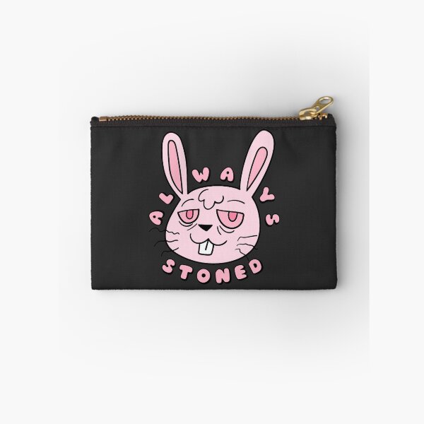 Item preview, ALWAYS STONED High Bunny Pastel Pink designed and sold by everything4eva.